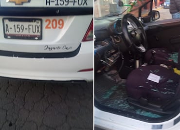 Taxista de Tizayuca sobrevive a asalto y disparo; autoridades no acudieron al llamado
