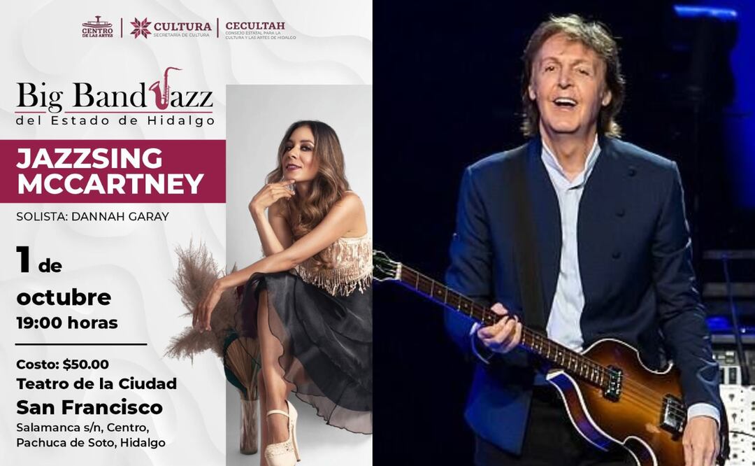 Vive el gran debut de Jazzsing McCartney en Pachuca | Foto: Secretaría de Cultura