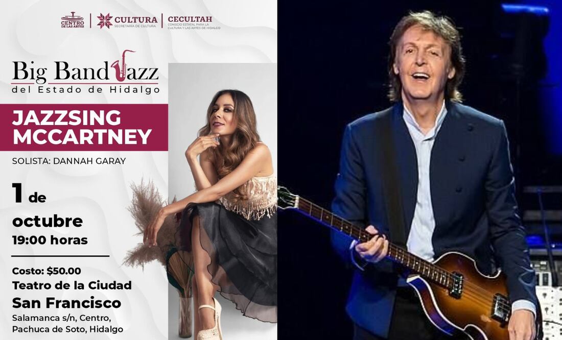 Vive el gran debut de Jazzsing McCartney en Pachuca | Foto: Secretaría de Cultura