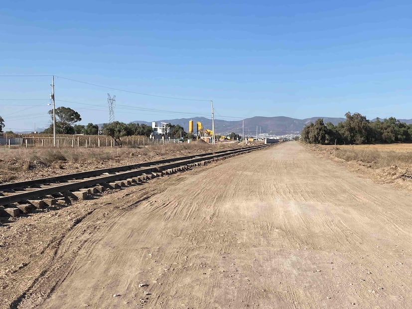 Para la construcción del tren AIFA-Pachuca suman 549 predios liberados como parte del derecho de vía; de este total, al menos el 42% corresponde a propiedades privadas, de acuerdo con estimaciones de la Secretaría de Desarrollo Agrario, Territorial y Urbano (Sedatu) I Foto: Luis Soriano