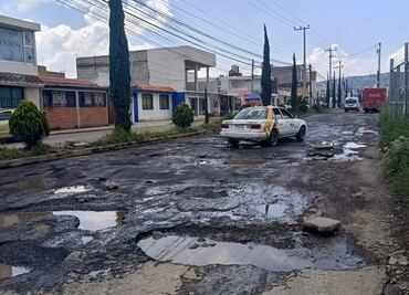 Lluvias dejan calles intransitables en zona metropolitana de Pachuca