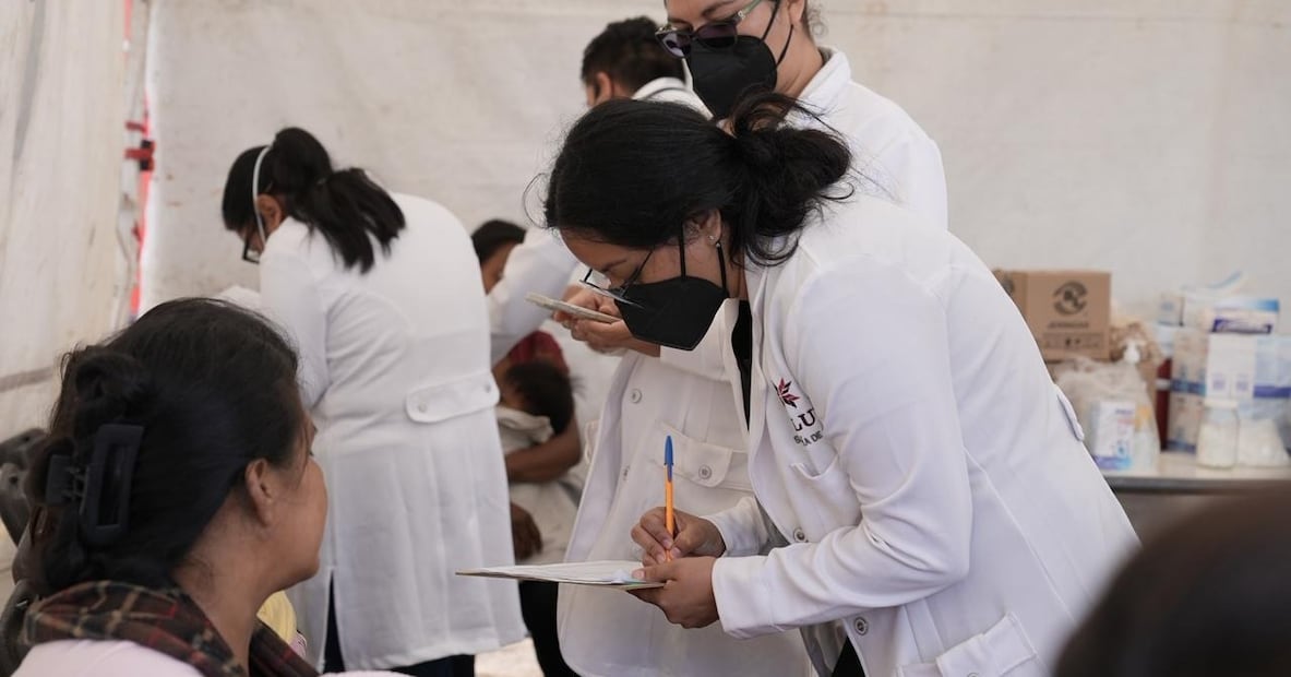 Hospitales de Hidalgo y estados vecinos atienden a damnificados por lluvias, sin importar derechohabiencia | Foto: especial