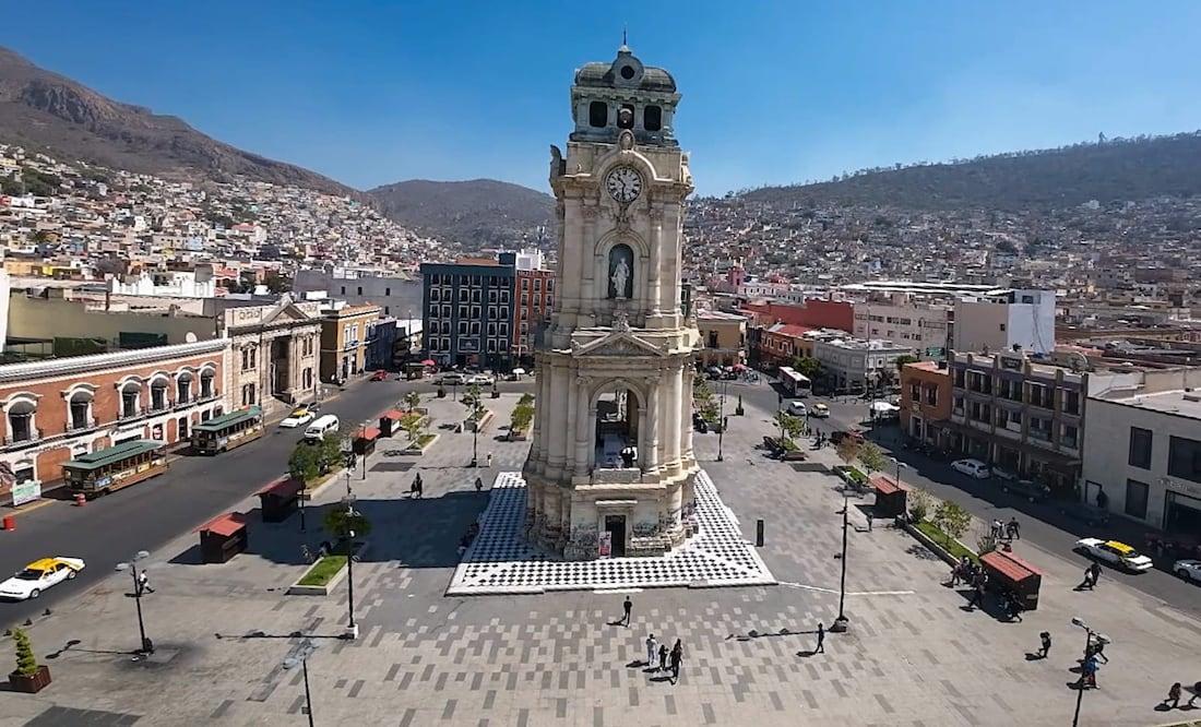 Reloj Monumental de Pachuca I Foto: Josué Ortiz