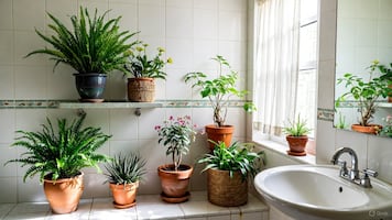 5 plantas que absorben la humedad del baño y refrescan tu hogar 