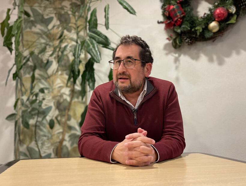 César Cravioto, senador de la República y enlace de Claudia Sheinbaum con el estado de Hidalgo Foto: Marco Carrillo