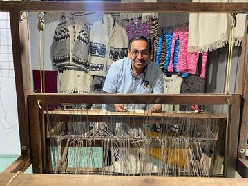 ¡Tejiendo tradición! Cirilo Varga y su arte en la Feria de San Francisco Pachuca 2024