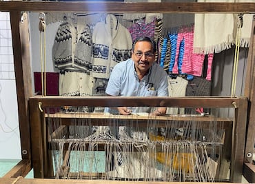 ¡Tejiendo tradición! Cirilo Varga y su arte en la Feria de San Francisco Pachuca 2024