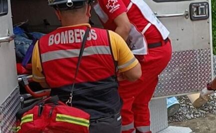 Albañil grave al electrocutarse en Huejutla