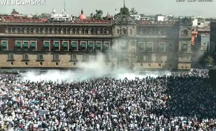  Segob condena actos violentos durante manifestación en la Ciudad de México