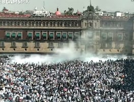 Segob condena actos violentos durante manifestación en la Ciudad de México