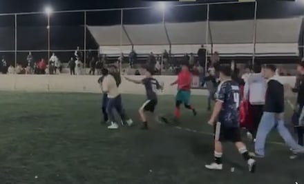 Pelea campal empaña la final del Torneo Premier de Futbol 7 Yiyos en Tizayuca