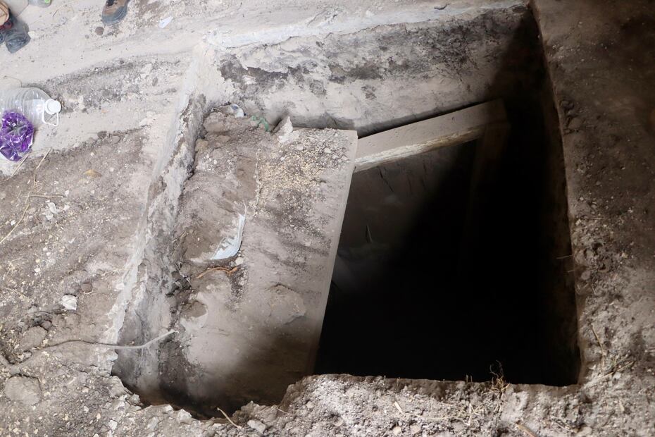 Destruyen túnel ligado al huachicol en Tlaxcoapan | Foto: especial