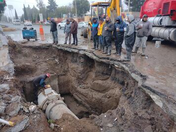 Finalmente reparan fuga de agua de acuífero Cuautitlán-Pachuca
