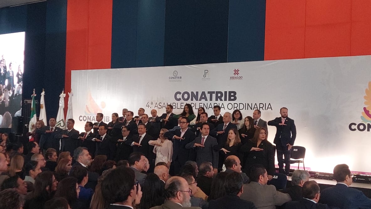 Cuarta asamblea plenaria ordinaria de la Comisión Nacional de Tribunales Superiores de Justicia de los Estados Unidos Mexicanos (Conatrib) I Foto: Lorena Rosas