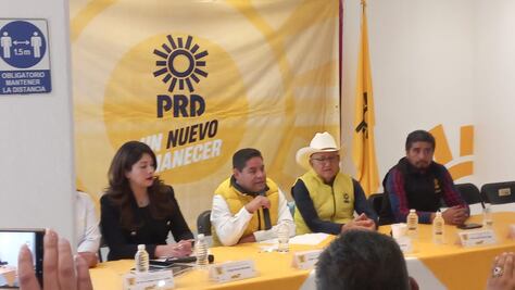PRD solo tiene definido un candidato; abre registro para municipios